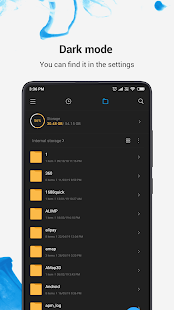 Mi File Manager - простой и бесплатный снимок экрана