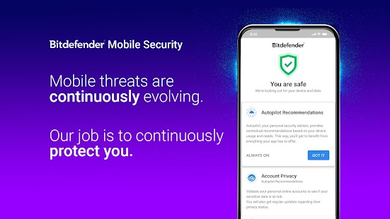 Скриншот Bitdefender Mobile Security и антивируса