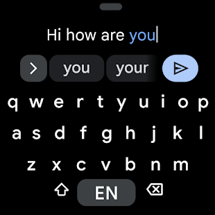 Скриншот клавиатуры Google Gboard