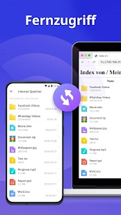 Dateimanager - экран диспетчера файлов