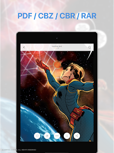 Скриншот Comic Reader и PDF Book Reader DJVU CBRZ