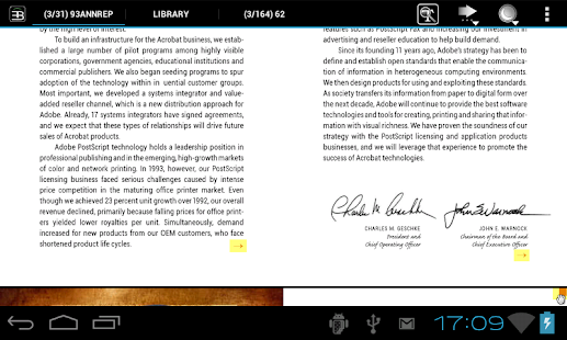 Скриншот программы EBookDroid PDF amp DJVU Reader