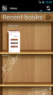 Скриншот программы EBookDroid PDF amp DJVU Reader