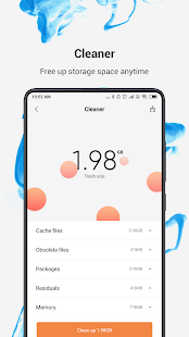 Mi File Manager - простой и бесплатный снимок экрана