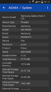 Экран AIDA64