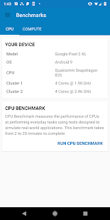 Экран Geekbench 5