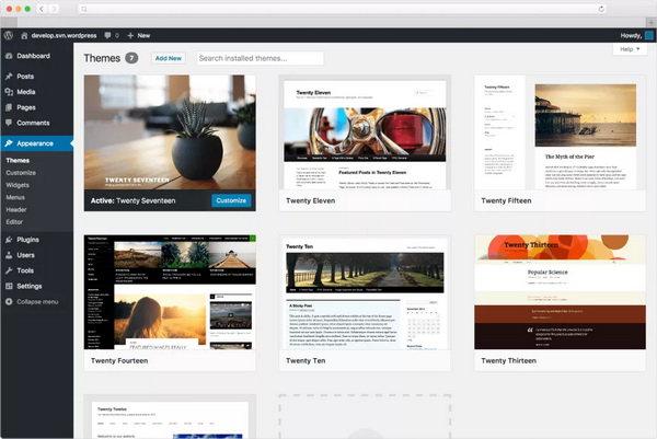 Создайте блог с WordPress
